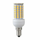 E14 8W Bulb Lamp Spot But 69 LEDs 5050 SMD Warm White 3000K 500lm