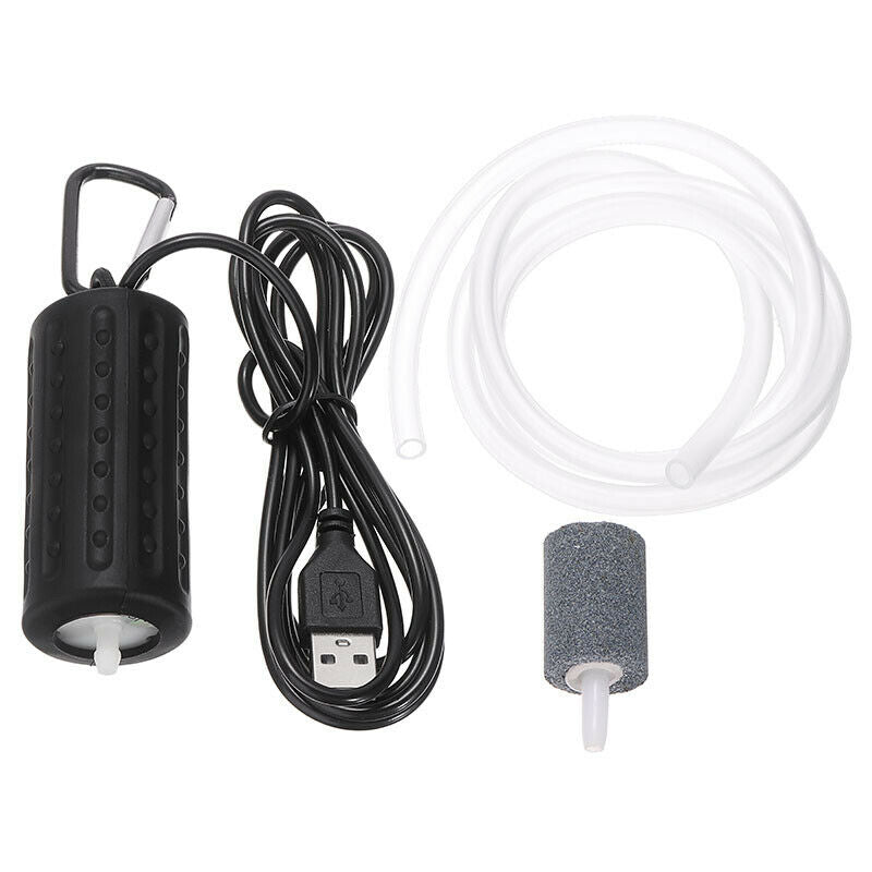 Ultra Silent Pocket USB Aquarium Fish Tank Air Pump Mute Energy Saving Oxygen