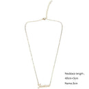 Women Name Pendant Chain Customized Handwrite Signature Necklace/Jessica