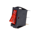 5pcs/lot RED LED Light 3 PIN SPST ON/OFF Boat Rocker Switch 16A/250V 20A/125V MO