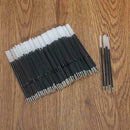 100Pcs 0.7mm Blue Ink Retractable Pen Refills Ballpoint Pen Refill Stationery