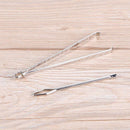 2pcs/set Stainless Steel Cited Clips Elastic Belt Wearing Rope Weaving Tool Kit