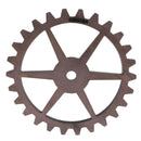 2 pieces Rustic Industrial Wooden Wall Hanging Gear Home Bar Art Decor 29CM