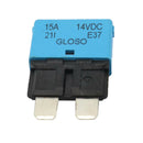 12v-24V Blade Fuse Circuit Breaker Automatic Reset Trip Marine (Low Profile) 15A