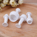 4pcs Round Cookie Molds Cutter Fondant Cake Decorating Tools Kitchen AccessoryOZ