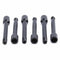6 Pcs Brass Electric Guitar Tremolo Bridge Saddle Clamp Lock string Screw/S