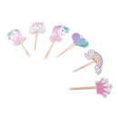 Unicorn Series Assorted Cake Toppers Baby Shower Party Supplies