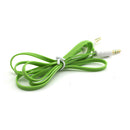 3.5mm Male To Male Stereo Audio Noodle Cable Cord For iPod MP3 MP4 CD DVD Player