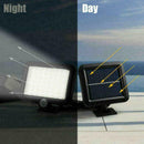 56LED Solar Power PIR Motion Sensor Outdoor Garden Lamp Light Security Wall M0L8