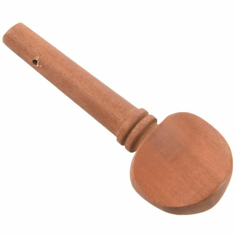 4pcs 4/4 Size Violin Fiddle Tuning Peg Set Jujube Wooden Replacement for