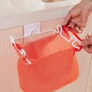 Hanging Trash Rubbish Bags Holder Garbage Storage Racks Cupboard Hanger K RGD