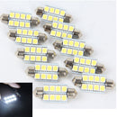 10X 5050 41mm 8SMD Car Interior Dome Festoon LED Light Bulbs Lamp DC12Vã€New JCï¼W