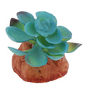2PCS Aquarium Fish Tank Plants Succulents Reptile Hideaway Decoration - Reptile