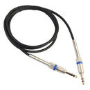 2 Pack 1/4 inch TRS to 1/4 inch TRS Balanced Interconnect Cable Cord, 6Feet