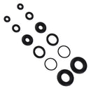 8 Sets Durable Airbrush O Ring Kit Rubber Rings Set for  Dual Action Airbrushes