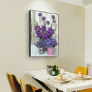 Violet Diamond Painting 5D DIY Full Round Drill Picture Rhinestone Mosaic