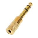 1/8 3.35mm Female to 6.5mm 1/4 Male Headphone Jack Adapter Plug Stereo Audio