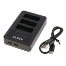 Triple Battery Charger Charging Cradle for Gopro Hero 5 6 7 Black Cameras