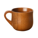 Natural Wooden Coffee Cup Beer Milk Juice Mug Primitive