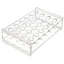 24 Holes Test For17mm15ml Testing Tube Rack Holder Lab Tubes Plastic Storag Z9N5