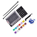 Car Truck Van 12 Way Circuit Standard ATC ATO Blade Fuse Box Block Holder