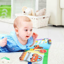 Colorful Cute Traffic Vehicles Baby Cloth Book Early Learning Quiet Books