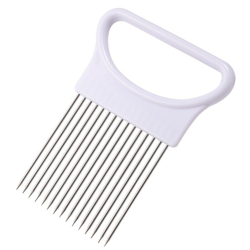 1 x Onion Tomato Vegetable Cutter Cutting Aid Guide Holder Cutting Cutter