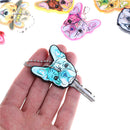 5pcs Mixed Puppy Pug Dog Key Cover Cap Keychain Key Ring Key Case Unisex Gift ON