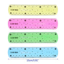 1PC Soft 15cm Ruler Multicolour Creative Flexible Stationery Rule School Supply