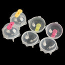 4pcs Mini Round Ice Grid Bar Ice Hockey Ice Ball Mold Ice Boxes DIY
