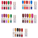 6Pcs/Set Matte Nail Polish Long-Lasting Matte Matte Effect Nail Gel Uv Nail