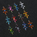 Wholesale 10pcs Mixed Gecko Connectors Charm DIY Bracelet Necklace Cute Crafts