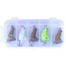 5Pc/Lot Grasshopper Insects Fishing Lures Set Sea Fishing Tackle Flying Jig