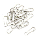 20 Pcs Stainless Steel Photos Clip File Clip Gourd C â„–[