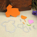Baby Cloth Cutting Die Stencil Scrapbooking Embossing DIY Craft Paper Card