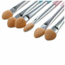 6 pieces One End Foam Tip Applicators Eyeshadow Brush C9N2
