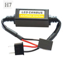 H7 LED Headlight Canbus Wiring Kit Warning Error EMC Resistor Canceler Decoder