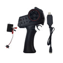 AX7S 2.4GHz 3CH 2 in 1 Remote Control Transmitter and Receiver USB Cable for RC
