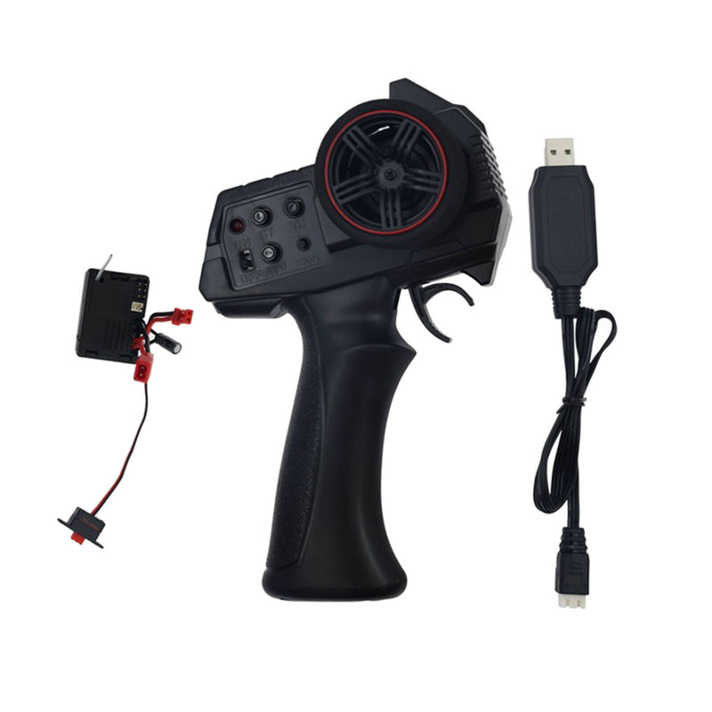 AX7S 2.4GHz 3CH 2 in 1 Remote Control Transmitter and Receiver USB Cable for RC