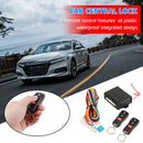 Car Keyless Entry System Button LED Keychain Central Door Lock Kit 410/T109