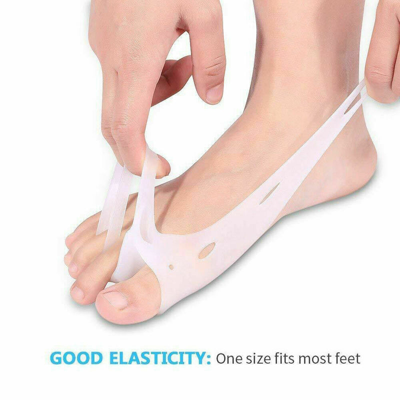 Silicone Pad For Hammer Toe Pain Relief Bunion Corrector I6L8 Orth Toe Sepa I1X4