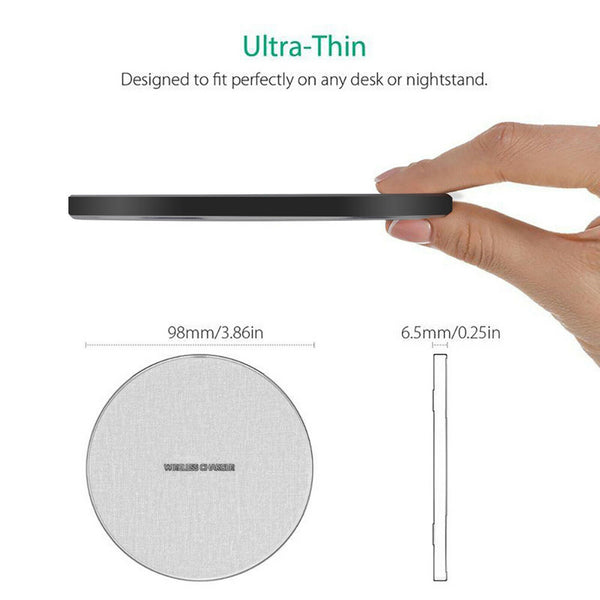 15W Wireless Fast Charger Charging Pad for  Galaxy S20 S20+ S10 S10+