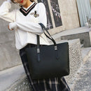 Fashion Lady Shoulder Bag Handbag Fashion Simple Wild Handbag Black