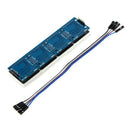 4 in 1 Dot Matrix MCU LED Display Modules DIY Set for Arduino 5 PC connecti U5J4