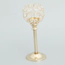 Mosaic Crystal Candelabra Table Centerpieces Candlestick Wedding Golden- M
