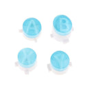 Aluminum Alloy ABXY Bullet Buttons Replacement for Xbox One Controller Blue