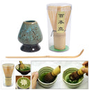 Japanese Style Matcha Tea Whisk Set Exquisite Gift for Tea Lovers Blue