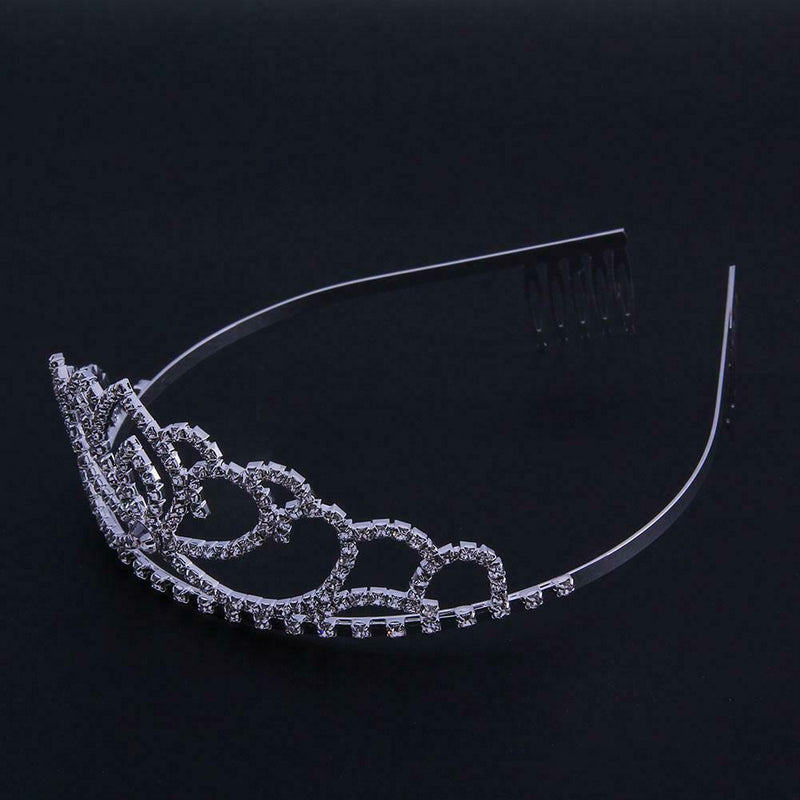Bride Wedding Headdress Jewelry Crystal Hair Crown Dinner Accessories