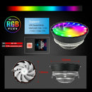 New RGB LED Heatsink Cooling Fan Silent CPU Cooler LGA 1150/1151 AMD For In S3F1