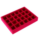 Jewelry Organizer Bracelet Hair Accessories Holder Board 24 Grids